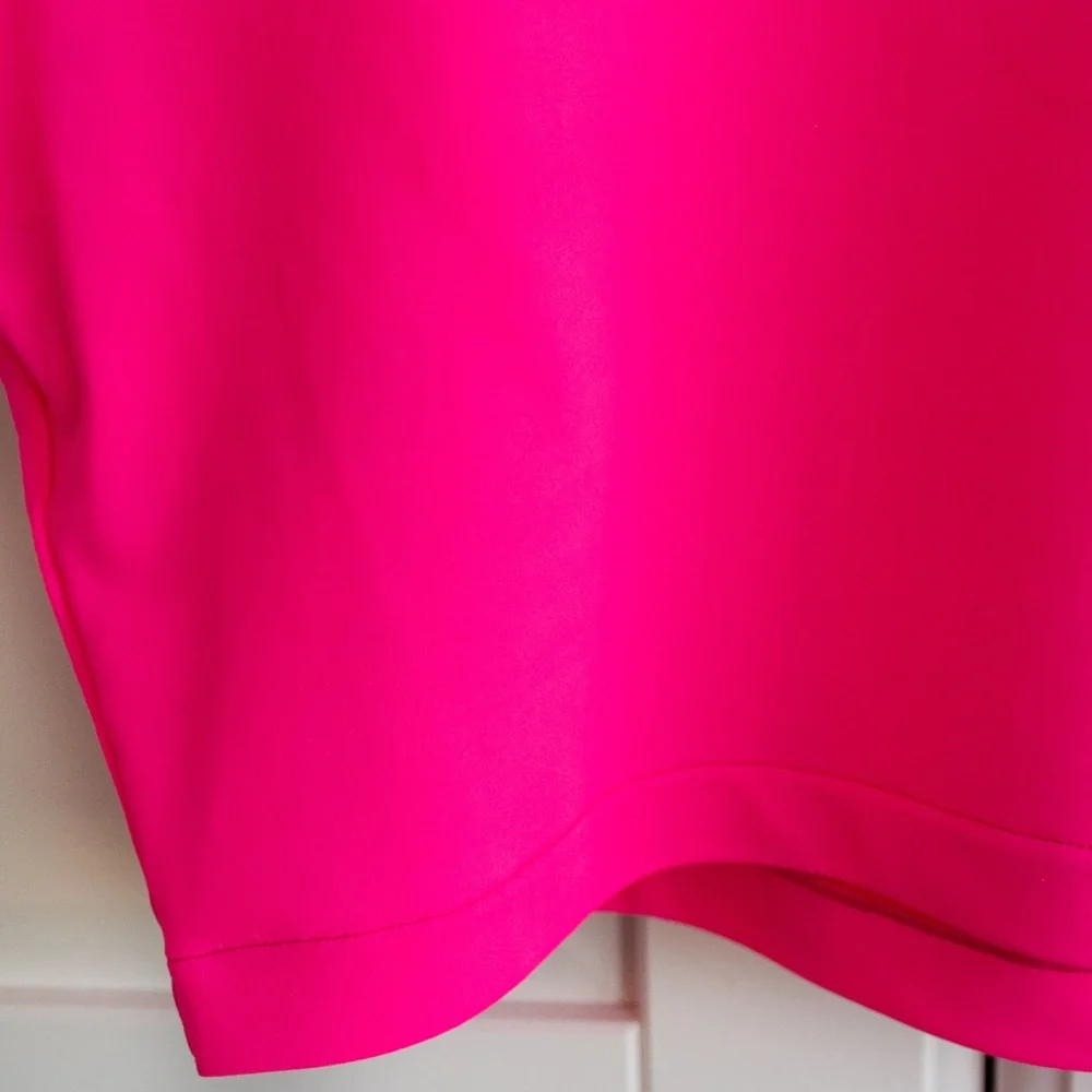 Iconic Chanel Vintage Spring 1995 Pink Black CC Logo 95P Crop Top - Picture 7 of 10